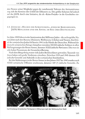 Arno Lustiger: Buch: Rotbuch: Stalin und
                        die Juden, gebundene Ausgabe 1998, Seite 149