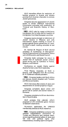 Garai (diteur): WJC - 40 Years in Action
                          (40 annes en action), page 34