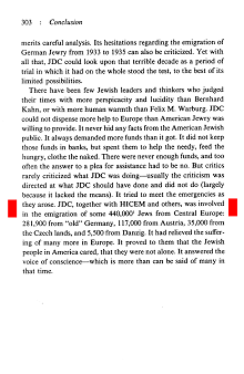 Yehuda Bauer, livre "My Brother's
                            Keeper. History of the American Jewish Joint
                            Distribution Committee 1929-1939", page
                            303: 440,000 juifs pouvaient migrer de
                            l'europe centrale 1930-1939