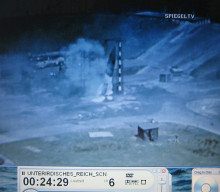 Rakete V2,
                          Fehlversuch 01, die Rakete fngt an zu kippen