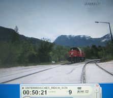 Ebensee11, Rangierlok fhrt ein