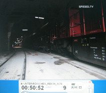 Ebensee 12, Gterzug im Tunnel
