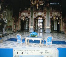 Waldenburg Schloss Frstenstein 05:
                          Innenansicht 04, Saal mit Sitzgruppe