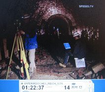 Obersalzberg-Berghof
                          17, Vermessung eines Stollens 01