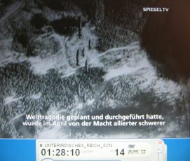 Obersalzberg-Berghof 40, US-Film,
                            Bomben auf Huser des Obersalzberg-Berghof