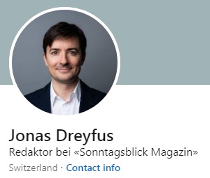 Recherche 4.7.2022: Die "Ausbildung" von
Jonas Dreyfus in Basel (Zionistenzentrum der Schweiz) Recherche 4.7.2022: Die "Ausbildung" von
Jonas Dreyfus in Basel (Zionistenzentrum der Schweiz)