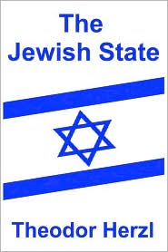 Theodor Herzl, book "The
                        Jewish State" from 1896, modern cover