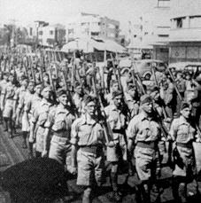 Jews in the British army 1942, there was a
              "Jewish Brigade"