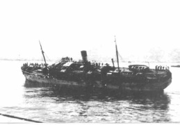 Ship Latrun with Jewish passengers