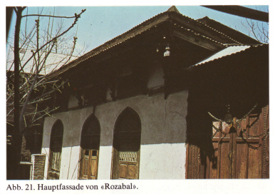 Jesusgrab
"Rozabal" in Srinagar (Kaschmir),
Hauptfassade Jesusgrab "Rozabal" in Srinagar
(Kaschmir), Hauptfassade