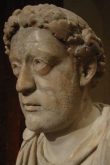 Emperor
                Theodosius II, bust