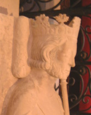 Frankenkönig Pippin der Jüngere, Grabstatue
