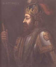 Satanist King Alfonso V of Portugal,
                          "the African", profile