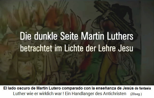 Título de la película 02: El lado oscuro de Martín
Lutero se ve a la luz de las enseñanzas de Jesús Título de la película 02: El lado oscuro de Martín
Lutero se ve a la luz de las enseñanzas de Jesús