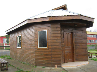 Temuco Cholchol, una casa vivienda en
                  forma de una ruca