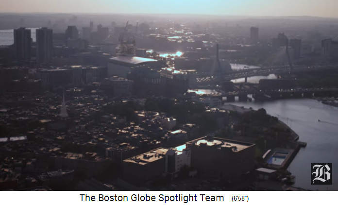 La ciudad de Boston en la tarde con baa y
                puentes