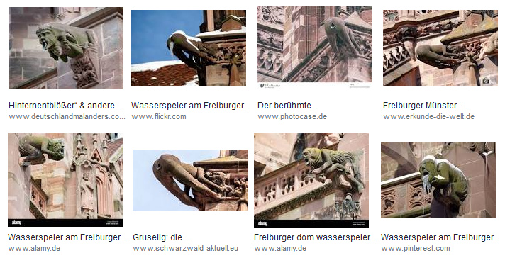 Wasserspeier Münster Freiburg im Breisgau: Bub
mit offenem Arsch am Dach des Münsters Wasserspeier Münster Freiburg im Breisgau: Bub
mit offenem Arsch am Dach des Münsters