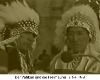 Religionstreffen von Assisi am 27. Oktober
1986, zwei Ureinwohner aus den "USA" Religionstreffen von Assisi am 27. Oktober
1986, zwei Ureinwohner aus den "USA"