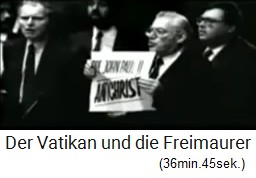 Paysley im Europischen
                  Parlament mit dem Plakat "Papst Johannes-Paul II
                  ist der Antichrist"
