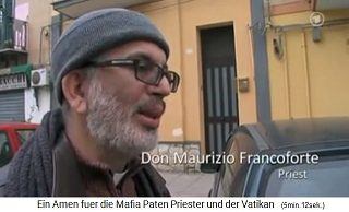 priest Don Maurizio Francoforte in Palermo