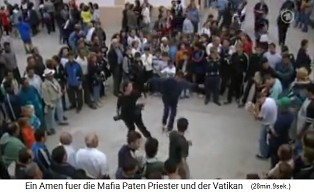 Calabria, folk dance
                      (tarantella [web05]) in the province