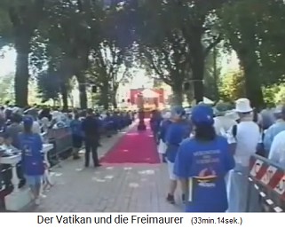 March on Rome of the Racist Pius Priestly
                    Brotherhood in August 2000, worshipping open air