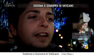A passer-by on Gay Street in Rome is
telling that sometimes sterile Vatican priests
are sneaking around here A passer-by on
Gay Street in Rome is telling that sometimes
sterile Vatican priests are sneaking around
here