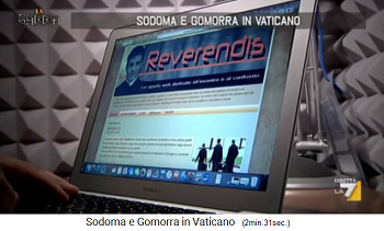 Homo gay chat web site "Reverendis" in
Rome, specially designed for gay and infertile Vatican
priests Homo gay chat web site
"Reverendis" in Rome, specially designed for
gay and infertile Vatican priests