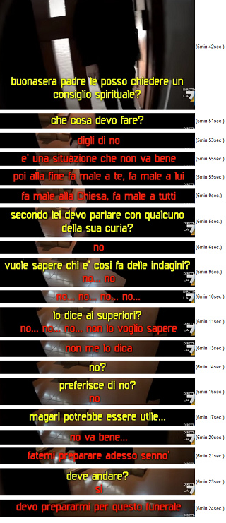A conversation with a "Padre"
in Rome, rejecting enlightenment is a principle
of gay criminal Vatican A conversation
with a "Padre" in Rome, rejecting
enlightenment is a principle of gay criminal
Vatican