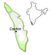 Cochin Kotschin Malabarkste Indien India