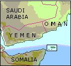 Map with Socotra Island at the
                            "Horn of Africa" at today's
                            Somalia