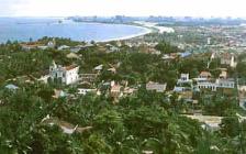 View on Olinda bay of today's Brazil