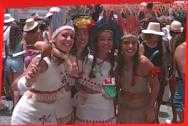 Women at carnival in
                              Olinda