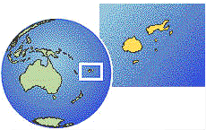 Karte: Fidschi-Inseln Fidschi Fijis
                              Fiji islands