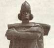 Statue of Gaspar Corte de Real on
                              Newfoundland