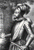 Nunez / Nuez de Balboa Profil 2,
                          spanischer Kolonialist in der Karibik