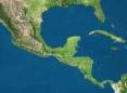 Satellitenfoto mit der Halbinsel Yucatn
                      neben Kuba