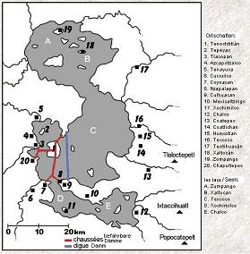 This map is giving an idea of the
                              dam's system