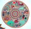 Aztec mandala work Aztec
mandala work