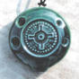 Aztec flute with Aztec cross
as a pendant Aztec flute with Aztec cross as a
pendant