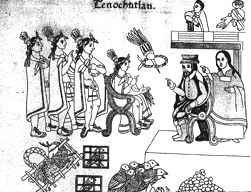 Cortés and his
translator Malinche counting the gold of
Montezuma Cortés and
his translator Malinche counting the gold
of Montezuma