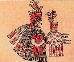 Huitzilopochtli, Aztec sun god and
war god Huitzilopochtli, Aztec sun god and war
god