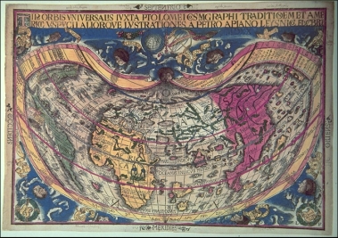 1520: world map by Peter Apianus 1520: world map by Peter Apianus