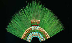 The
feather crown of Moctezuma The
feather crown of Moctezuma