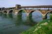 Pavia: bridge over Ticino River Pavia: bridge over Ticino River