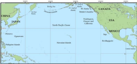 Map with the
"Pacific" between Mexico and the
"Philippines" and Maluccas
Islands Map with the "Pacific"
between Mexico and the
"Philippines" and Maluccas
Islands