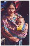 Maya natives in Guatemala: mother and
child with a traditional dress Maya natives in Guatemala:
mother and child with a traditional dress