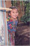 Maya
natives in Guatemala: child with a
traditional dress Maya natives in Guatemala:
child with a traditional dress