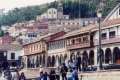 Cuzco: Central Square with row of
                            houses