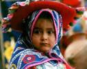 Cusco: curious baby's portrait